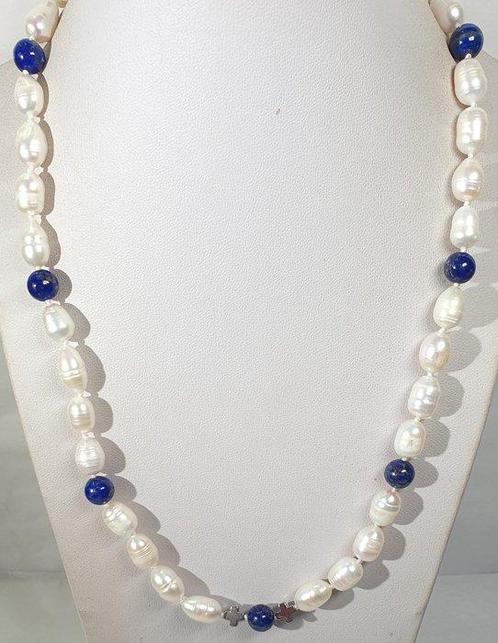 Natuurlijke parels, natuurlijke Lapis Lazuli en Griekse, Antiek en Kunst, Antiek | Boeken en Bijbels
