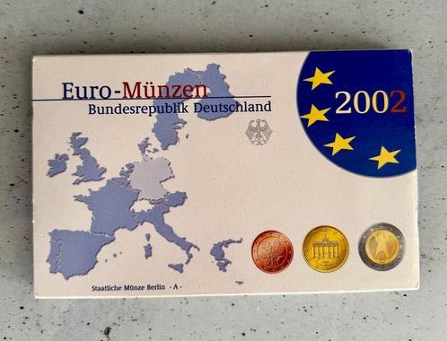Duitsland. Proof Set 2002 A,D,F,G,J (5 sets) (Zonder, Postzegels en Munten, Munten | Europa | Euromunten