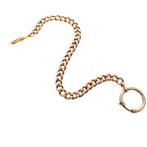 Rosé gouden horlogeketting; Chatelaine (voor aan een zakh.., Sieraden, Tassen en Uiterlijk, Antieke sieraden, Ophalen of Verzenden