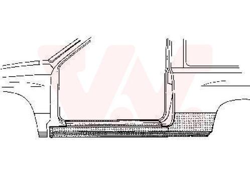 DREMPEL VOOR OPEL CORSA A 1982-1993, Auto diversen, Auto-accessoires, Nieuw, Ophalen of Verzenden