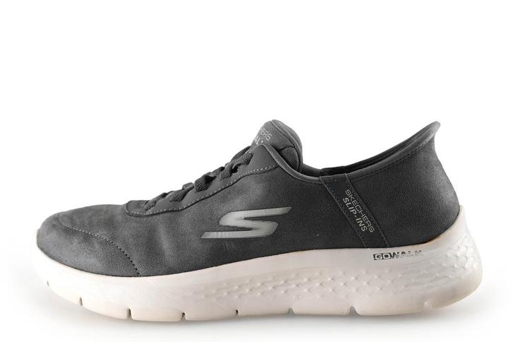 Skechers instappers in maat 42 Grijs | 15% korting, Kleding | Heren, Schoenen, Overige kleuren, Zo goed als nieuw, Overige typen