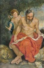 Italiaanse school (XX) - San Gerolamo, Antiek en Kunst, Kunst | Schilderijen | Klassiek