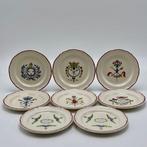 Faïencerie de Saint-Amand - Bord (8) - A ça ira - Aardewerk, Antiek en Kunst