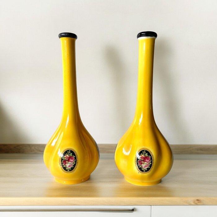 Nimy - Vaas (2) - Aardewerk - Paar vazen - Art Nouveau, Antiek en Kunst, Antiek | Glas en Kristal