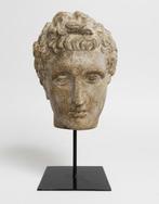 Figuur - Testa di Eros - marmerstof, Antiek en Kunst