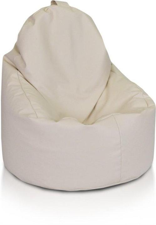 Zitzak fauteuil cappuccino- zitkussen relaxkussen - gevul..., Huis en Inrichting, Zitzakken, Nieuw, Ophalen of Verzenden