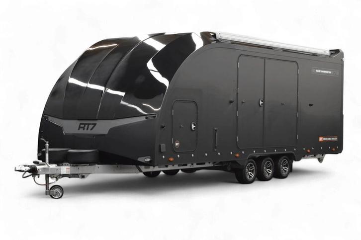 Brian James Race Transporter RT7 Actiemodel Autotransporter, Auto diversen, Aanhangers en Bagagewagens, Nieuw, Ophalen of Verzenden