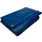 Afdekzeil 4x8 m  Blauw PVC (650gr/m2) - Bisonyl 4x8 Dekkleed, Doe-het-zelf en Verbouw, Zeil en Folie, Ophalen of Verzenden, Nieuw