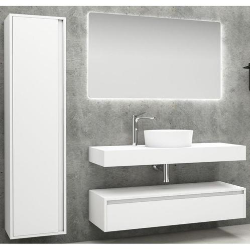 Badmeubel Neo Wit 120CM (Badkamermeubels), Huis en Inrichting, Badkamer | Badkamermeubels, Nieuw, Ophalen of Verzenden
