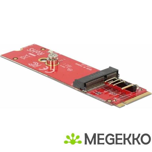 Delock 63343 Converter M.2 Key M male > M.2 Key E-sleuf voor, Computers en Software, Harde schijven, Nieuw, Verzenden