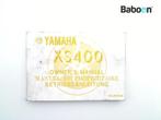Instructie Boek Yamaha XS 400 1976-1982 (XS400) English,, Verzenden, Gebruikt
