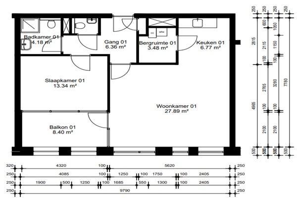Appartement Beekpoort in Weert, Huizen en Kamers, Huizen te huur, Via bemiddelaar, Limburg, Appartement