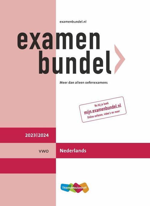 Examenbundel vwo Nederlands 20232024 9789006648423, Boeken, Studieboeken en Cursussen, Zo goed als nieuw, Verzenden
