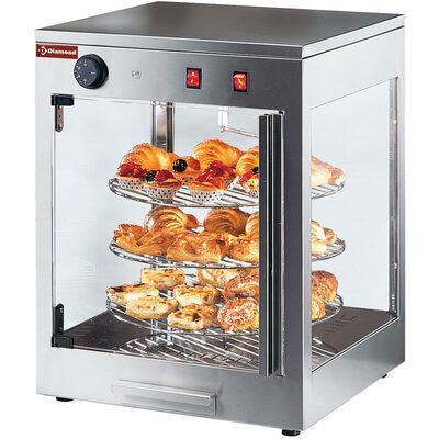 Warme vitrine draaiend d.420 mm | Diamond | PIZZA/D42, Zakelijke goederen, Horeca | Keukenapparatuur, Nieuw in verpakking, Verzenden