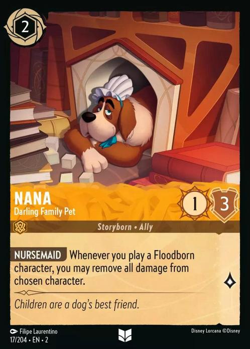 [17/204][S2] - NANA - Darling Family Pet ENG FOIL [M/NM], Verzamelen, Disney, Verzenden