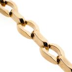 8 Krt. Fantasie schakel armband | 19,5 cm (gouden armband), Sieraden, Tassen en Uiterlijk, Antieke sieraden, Ophalen of Verzenden