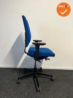 Sedus - YA-100 - Bureaustoel - Blauwe stoffering - Zwart voe, Werkplek, Stoel, Gebruikt, Ophalen of Verzenden