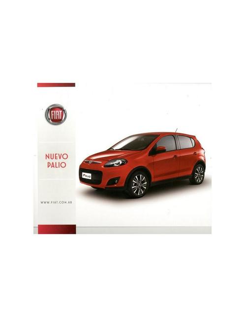 2013 FIAT NUEVO PALIO LEAFLET SPAANS, Boeken, Auto's | Folders en Tijdschriften