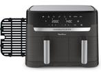 Moulinex Dual Easy Fry EZ905B20 - Dubbele Airfryer - 8,3L, Witgoed en Apparatuur, Airfryers, Verzenden, Zo goed als nieuw