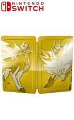 MarioSwitch.nl: Pokemon Sword + Shield Steelbook, Ophalen of Verzenden, Zo goed als nieuw