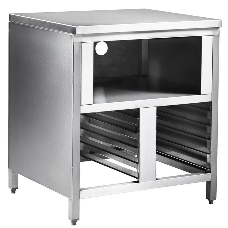 Onderstel | RVS | Uitsparing Alto-Shaam 500-1D Warmhoudlade, Zakelijke goederen, Horeca | Keukenapparatuur, Nieuw in verpakking