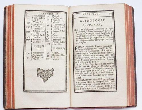 du Tille - Calendrier Perpetuel - 1741, Antiek en Kunst, Antiek | Boeken en Bijbels