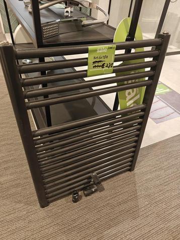 Showmodel handdoekenradiator antraciet zwart - 0091 beschikbaar voor biedingen