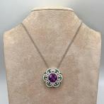 Zonder Minimumprijs - Ketting met hanger Zilver Amethist -