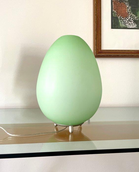 SELENE - Tafellamp - Green egg - Glas - Vintage 90 niet, Antiek en Kunst, Antiek | Lampen