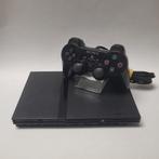 Zwarte Playstation 2 + Originele Controller, Ophalen of Verzenden, Nieuw