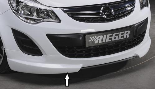 Rieger frontspoiler | Corsa D: 01.11- (vanaf Facelift) - 3-d, Auto-onderdelen, Carrosserie en Plaatwerk, Nieuw, Opel, Verzenden
