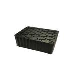 Rubber blok 160x120x80mm, Verzenden, Nieuw