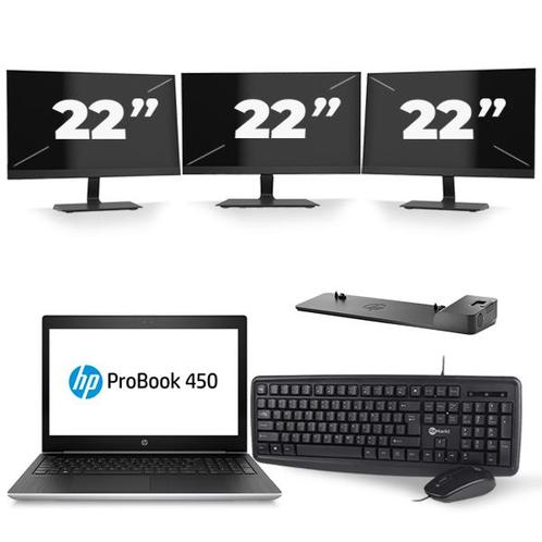 HP ProBook 450 G5 - Intel Core i5-8e Generatie - 15 inch - 1, Computers en Software, Windows Laptops, Nieuw, Verzenden