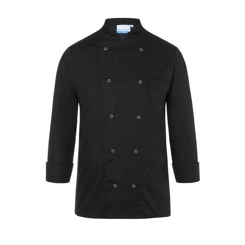 GGM Gastro | KARLOWSKY | Koksjas Basic - Zwart - Maat: 4XL |, Huis en Inrichting, Keuken | Textiel, Zwart, Nieuw, Overige typen