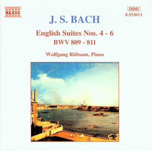 cd - J. S. Bach - English Suites Nos. 4 - 6 BWV 809 - 811, Cd's en Dvd's, Cd's | Overige Cd's, Zo goed als nieuw, Verzenden