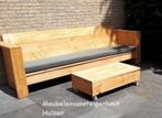 Loungebank steigerhout, tuinbank of tafel bouwpakket, Nieuw, Materiaal