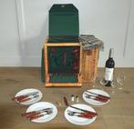 Mand - Stijlvolle luxe picknickmand uitklapbaar (4 personen)