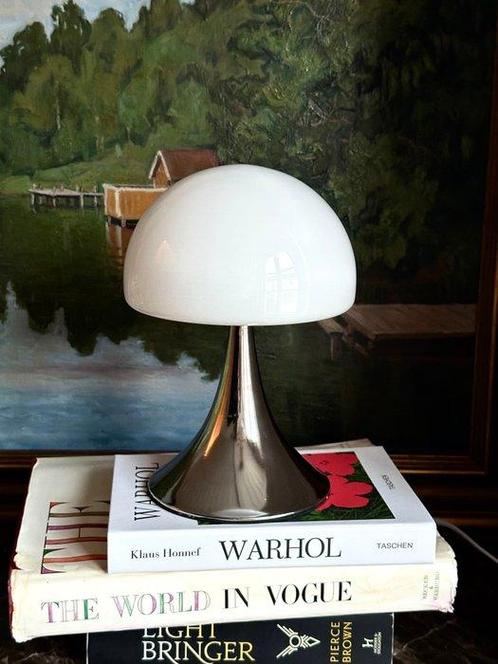 Tafellamp - Wit - Ruimtetijdperk, Antiek en Kunst, Curiosa en Brocante