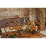 Metalen decoratiefiets in patina design | Fietsdecoratiefigu, Verzenden, Nieuw