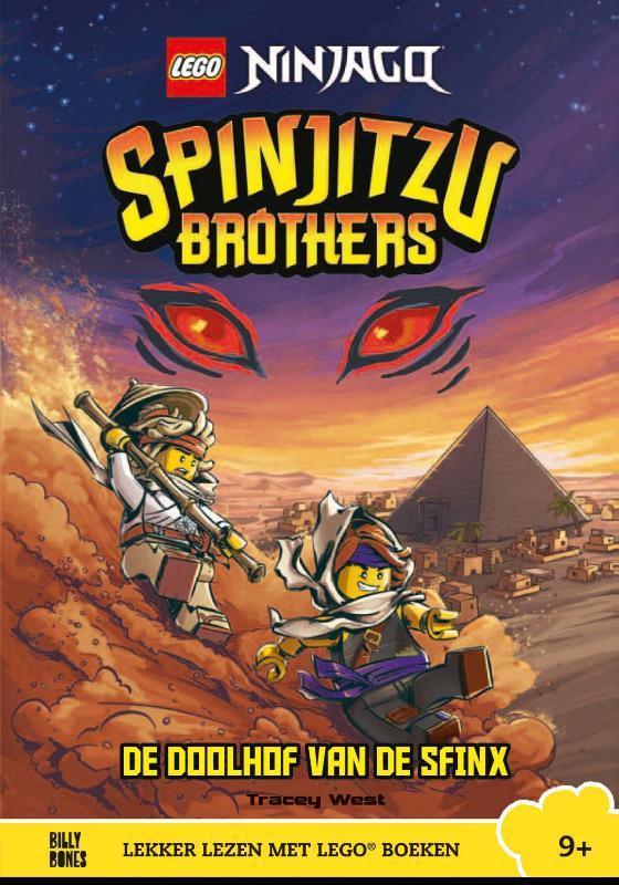 Spinjitzu Brothers / De doolhof van de sfinx / Lekker lezen, Boeken, Kinderboeken | Jeugd | onder 10 jaar, Gelezen, Verzenden