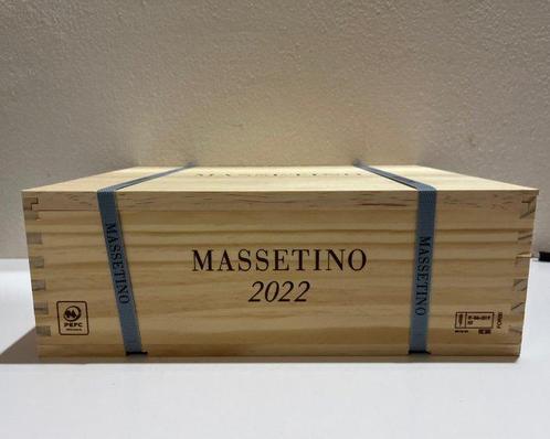 2022 Tenuta Masseto, Massetino - Toscane IGT - 3 Flessen, Verzamelen, Wijnen