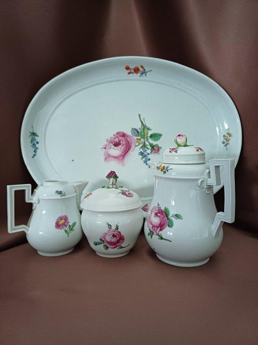 Meissen - Koffieservies (4) - Porselein - Marcolini Period, Antiek en Kunst, Antiek | Glas en Kristal