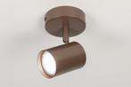 Rietveld Spots - Bruin - Metaal, Huis en Inrichting, Lampen | Hanglampen, Verzenden, Nieuw