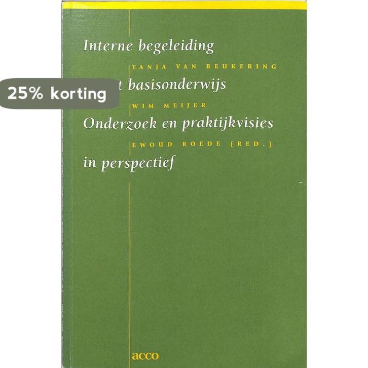 Interne begeleiding in het basisonderwijs 9789033447914, Boeken, Studieboeken en Cursussen, Gelezen, Verzenden