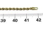 Halsketting - 18 karaat Geel goud, Sieraden, Tassen en Uiterlijk, Kettingen, Nieuw