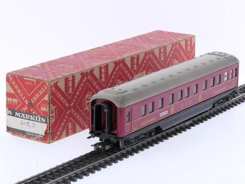 Schaal H0 Märklin 346/3 slaapwagen van de DSG #6830 (Wagons, Hobby en Vrije tijd, Modeltreinen | H0, Wisselstroom, Analoog, Gebruikt