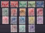 Nederland 1925 - Tweezijdige Roltanding - R 1 - 18, Postzegels en Munten, Postzegels | Nederland, Gestempeld