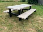 Picknicktafel Industrieel - 180 x 160 x 78 cm - Meerdere, Ophalen of Verzenden, Nieuw
