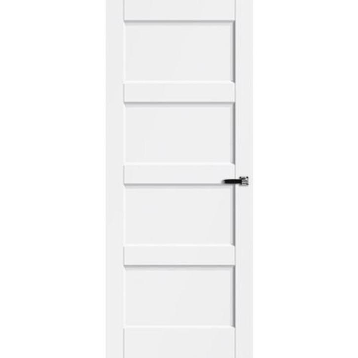 Cando binnendeur Bristol 93x231,5 (Opdek rechtsdraaiend), Doe-het-zelf en Verbouw, Deuren en Horren, Nieuw, Hout, Binnendeur, 215 cm of meer