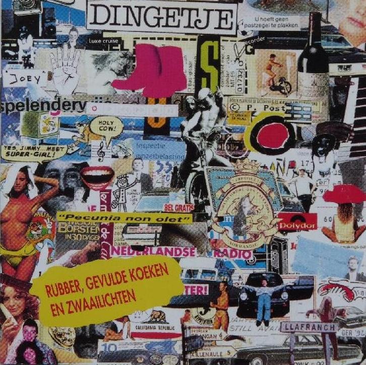 cd - Dingetje - Rubber, Gevulde Koeken En Zwaailichten, Cd's en Dvd's, Cd's | Overige Cd's, Zo goed als nieuw, Verzenden